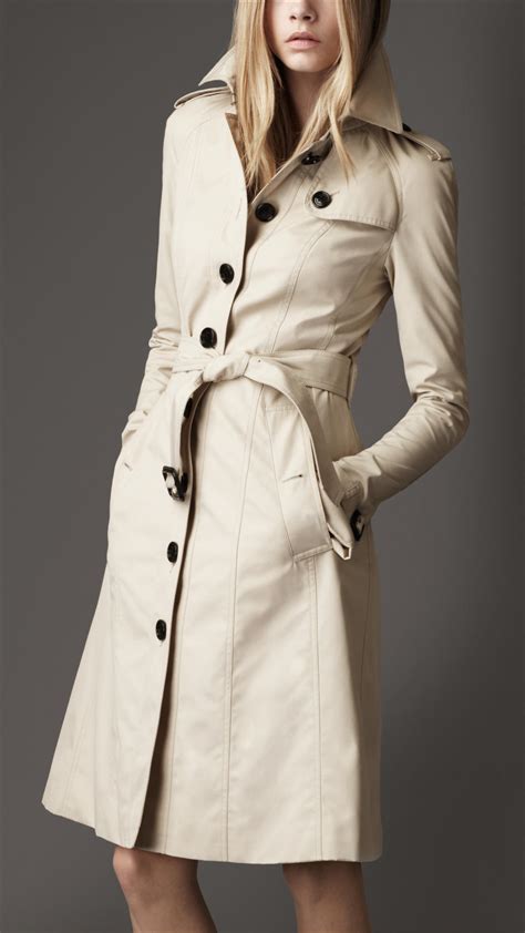 burberry long coat women|Burberry trench single breasted.